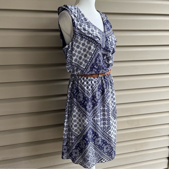 •ALYX• Ruffled Sleeveless Boho Dress - Size 18 - Picture 5 of 11